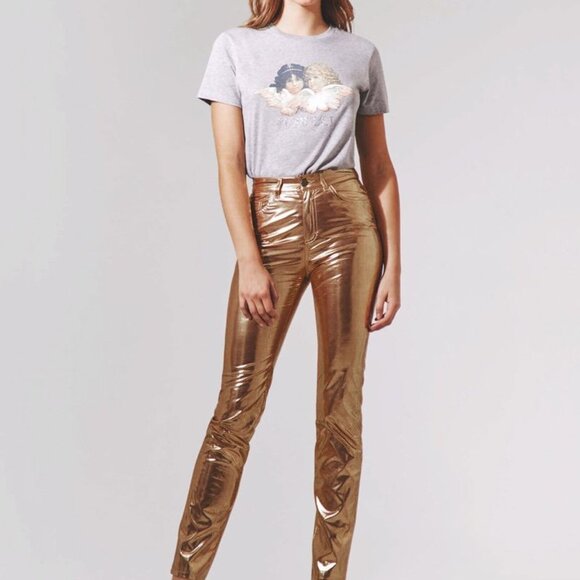 NEW FIORUCCI Classic Yves Gold Metallic Cigarette 28 - Picture 3 of 13